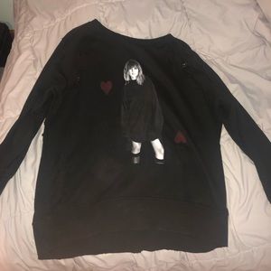 Taylor Swift oversized long sleeve